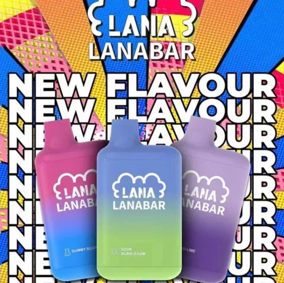 LANA5000口抛棄式電子煙  可充電抛棄式電子煙  lana電子煙 lana三代抛棄式